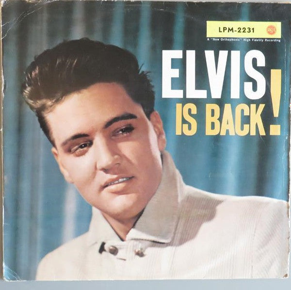 Elvis Presley : Elvis Is Back! (LP, Album, Mono, RE)