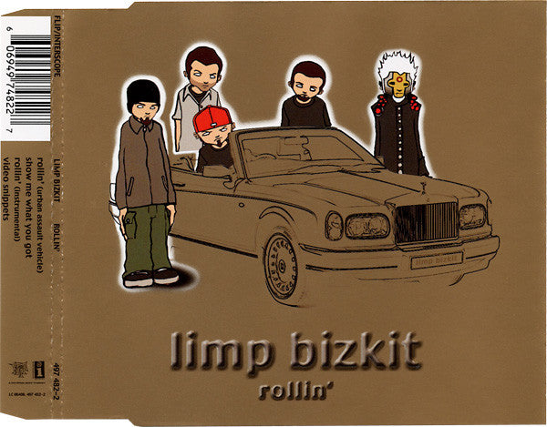 Limp Bizkit : Rollin' (CD, Maxi, Enh)