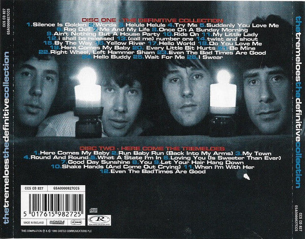 The Tremeloes : The Definitive Collection (2xCD, Comp)