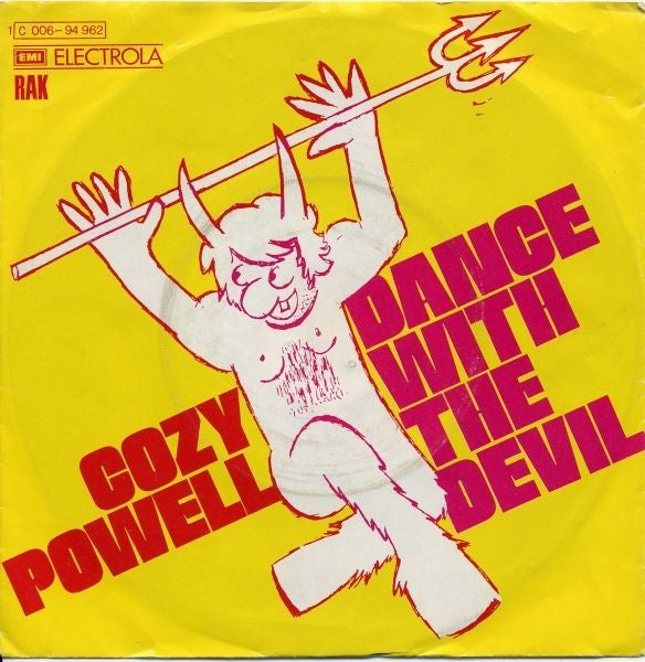 Cozy Powell : Dance With The Devil (7", Single)