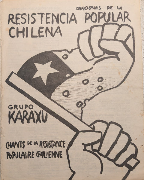 ¡Karaxu!* : Etendard De La Lutte Des Opprimes / Chants De La Resistance Populaire Chilienne (LP, Album)