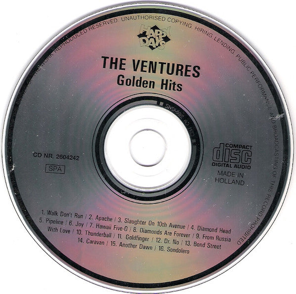 The Ventures : Golden Hits (CD, Comp)