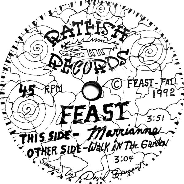 Feast (13) : Marrianne / Walk In The Garden (7", Single)