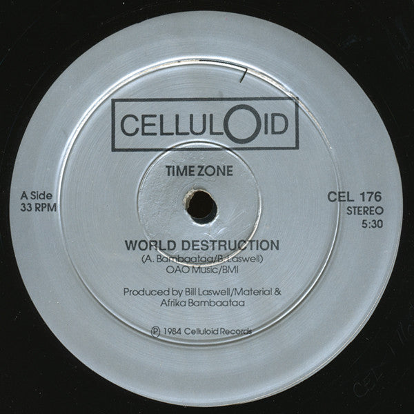 Time Zone : World Destruction (12", RE)