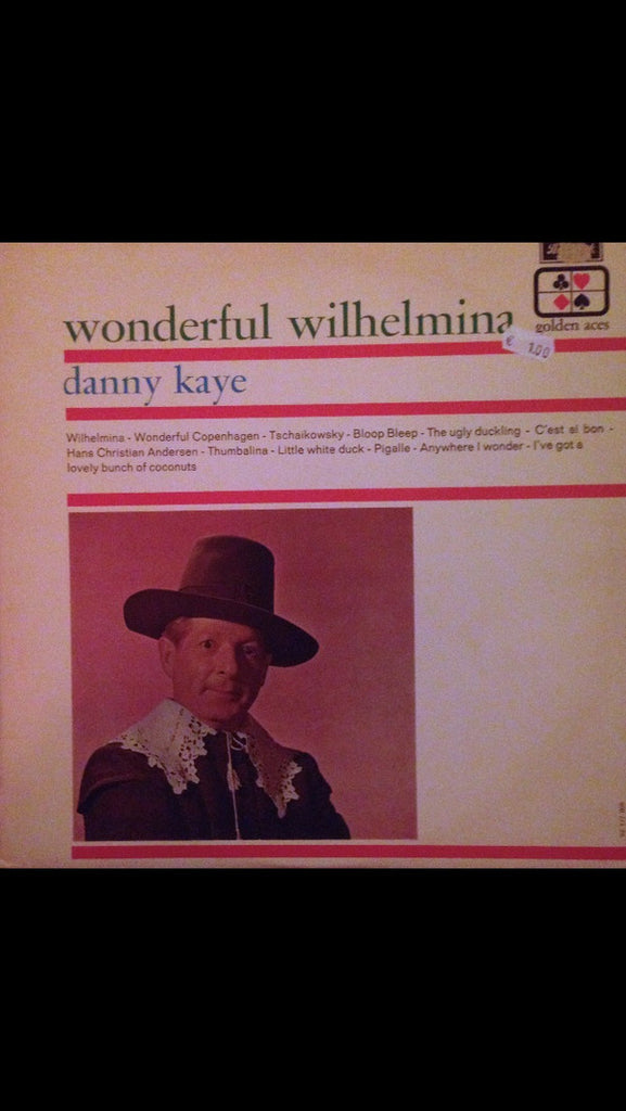 Danny Kaye (2) : Wonderful Wilhelmina (LP, Album, Mono)
