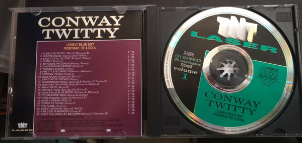 Conway Twitty : Lonely Blue Boy/Portrait Of A Fool (CD, Comp)