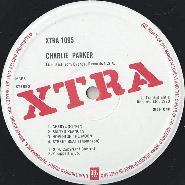 Charlie Parker : Charlie Parker (LP, Comp, RE, RM)