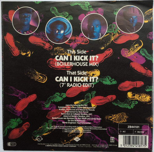 A Tribe Called Quest : Can I Kick It? (7", Single)