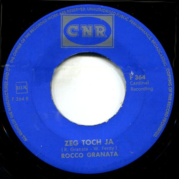 Rocco Granata : Noordzeestrand  (7", Single)