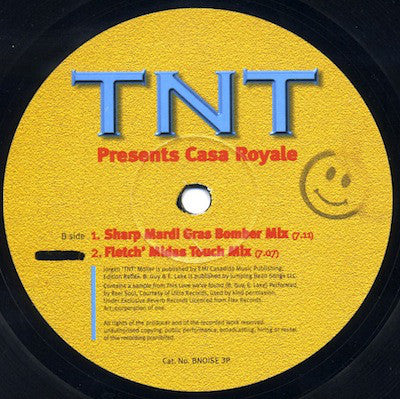 Casa Royale : We All Need Love (12", Promo)