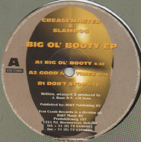 Creasemaster & Slamdog : Big Ol' Booty EP (12", EP)