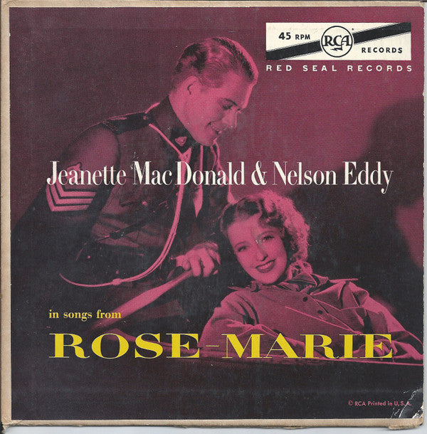 Jeanette MacDonald / Nelson Eddy : Rose - Marie (7", EP)