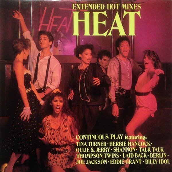 Various : Heat (Extended Hot Mixes) (LP, Comp, Mixed)