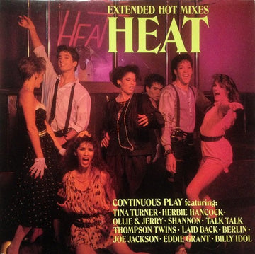 Various : Heat (Extended Hot Mixes) (LP, Comp, Mixed)