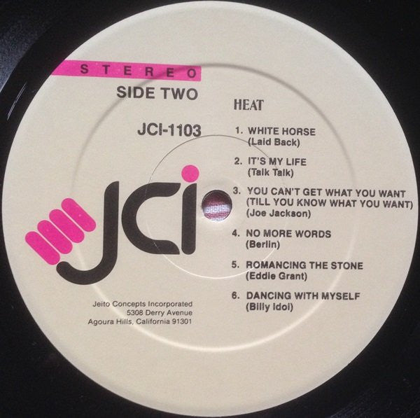 Various : Heat (Extended Hot Mixes) (LP, Comp, Mixed)