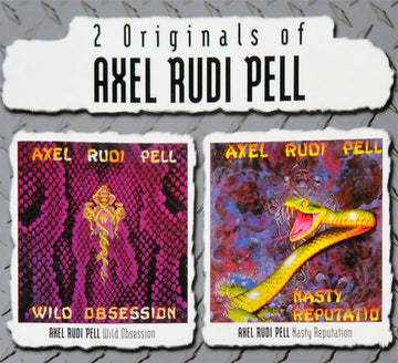 Axel Rudi Pell : 2 Originals Of Axel Rudi Pell (Wild Obsession / Nasty Reputation) (CD, Album + CD, Album + Comp)