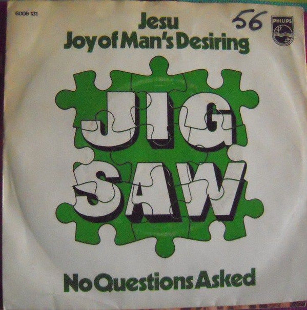 Jigsaw (3) : Jesu Joy Of Man's Desiring (7")