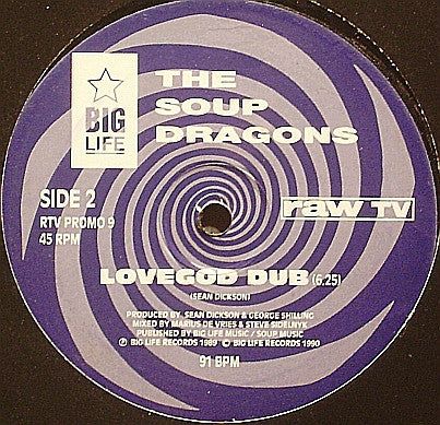 The Soup Dragons : I'm Free (12", Promo)