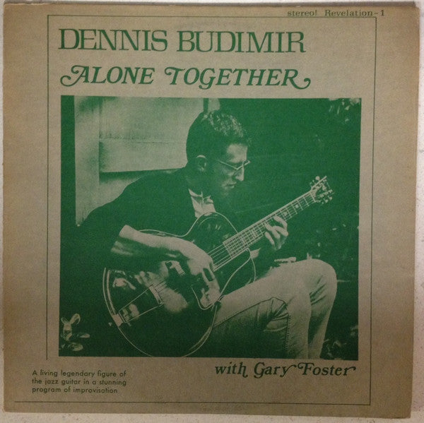 Dennis Budimir : Alone Together (LP, Album)