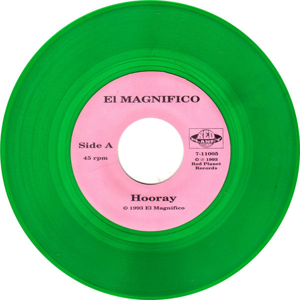 El Magnifico (2) : Hooray / Mindset (7", Gre)