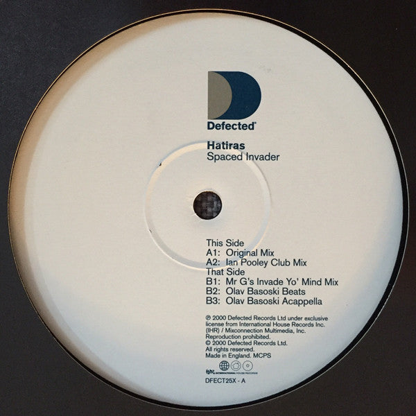 Hatiras : Spaced Invader (2x12")