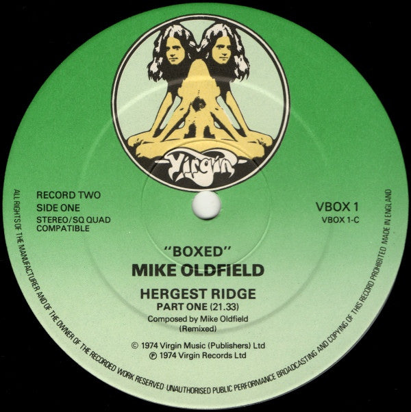 Mike Oldfield : Boxed (LP, Album, Quad, RE + LP, Album, Quad, RE + LP, Al)