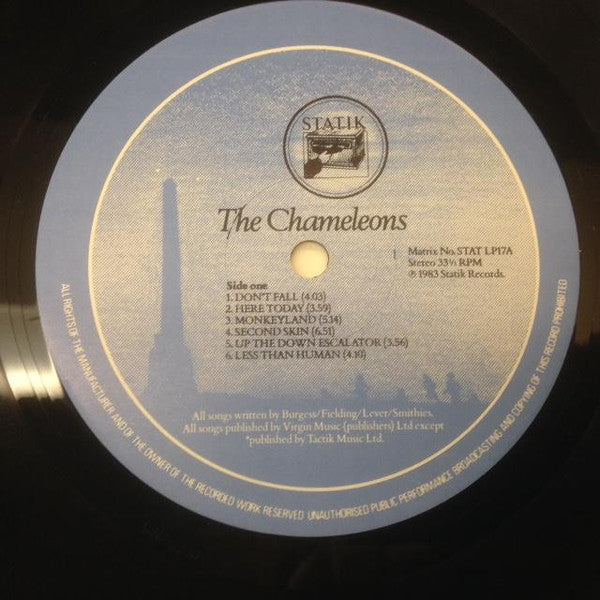 The Chameleons : Script Of The Bridge (LP, Album, Smo)