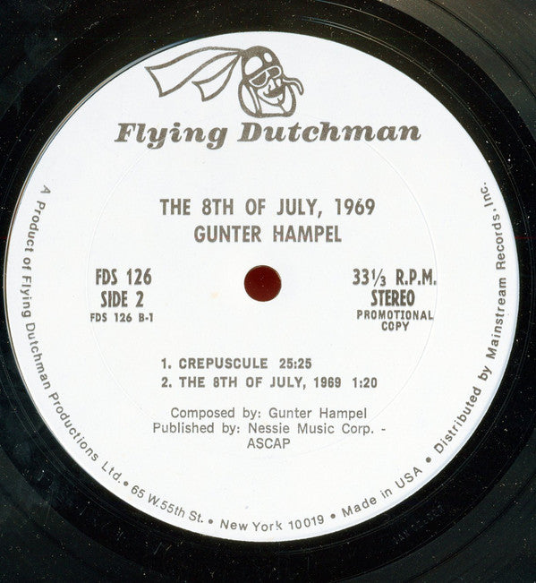 Gunter Hampel : The 8th Of July 1969 (LP, Album, Promo, Gat)