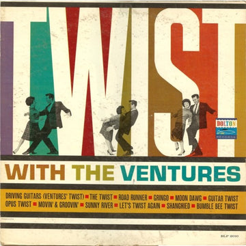 The Ventures : Twist With The Ventures (LP, Album)