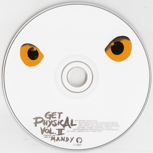 M.A.N.D.Y. : Get Physical Vol. II (4th Anniversary Label Compilation) (CD, Comp, Mixed)