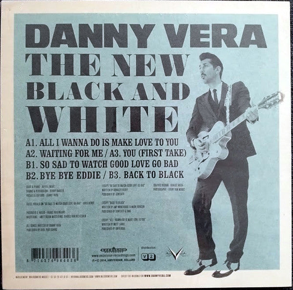 Danny Vera : The New Black And White (10", EP)