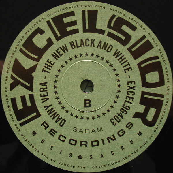 Danny Vera : The New Black And White (10", EP)