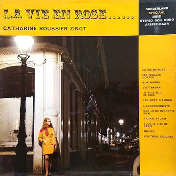 Catharine Roussier : La Vie en Rose (LP, Album, Mono)