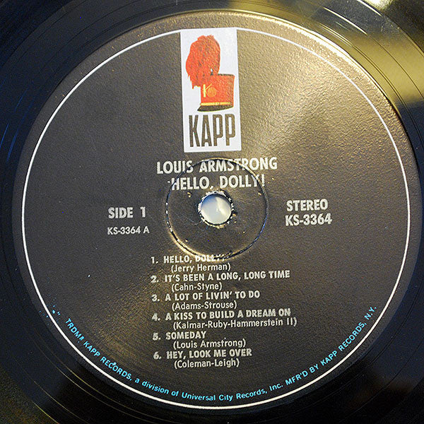 Louis Armstrong : Louis Armstrong's Hello, Dolly! (LP, Album, RE)