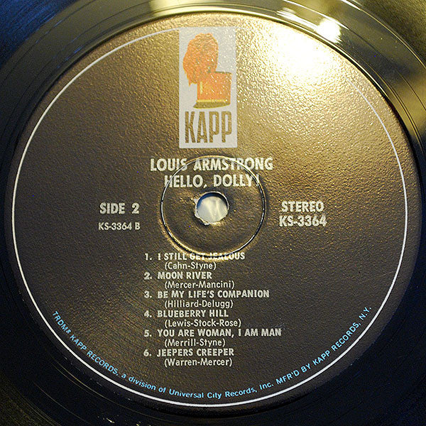 Louis Armstrong : Louis Armstrong's Hello, Dolly! (LP, Album, RE)