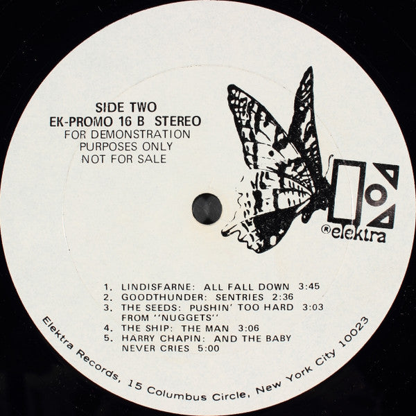 Various : Elektra September Releases (LP, Comp, Promo)