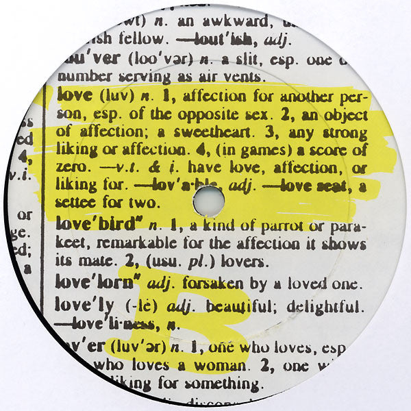 K·OS (Chaos)* Featuring Simianne : Definition Of Love (12")