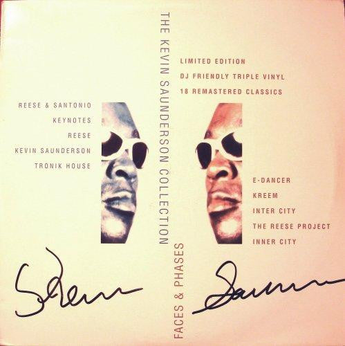 Kevin Saunderson : The Kevin Saunderson Collection - Faces & Phases (3xLP, Comp, Ltd)
