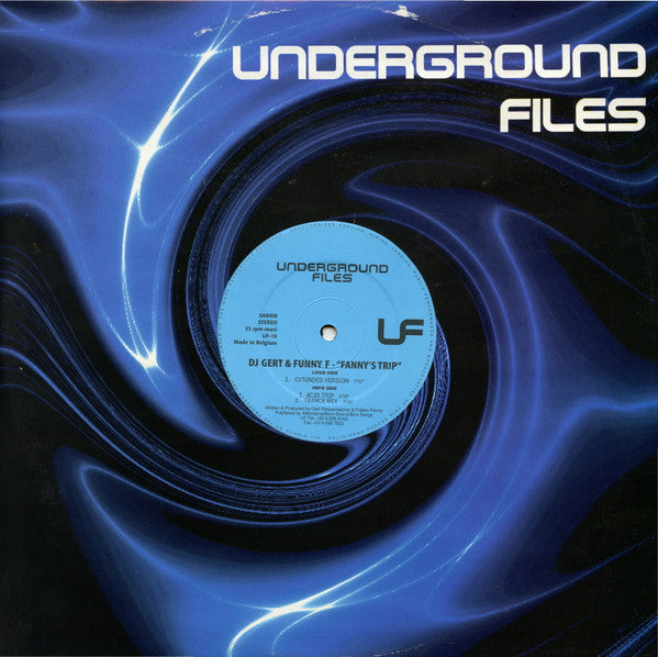 DJ Gert & Funny F : Fanny's Trip (12")