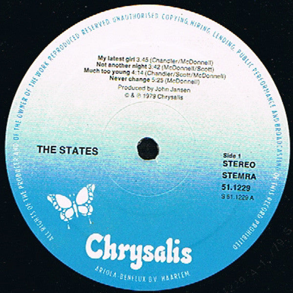 States : The States (LP, Album)