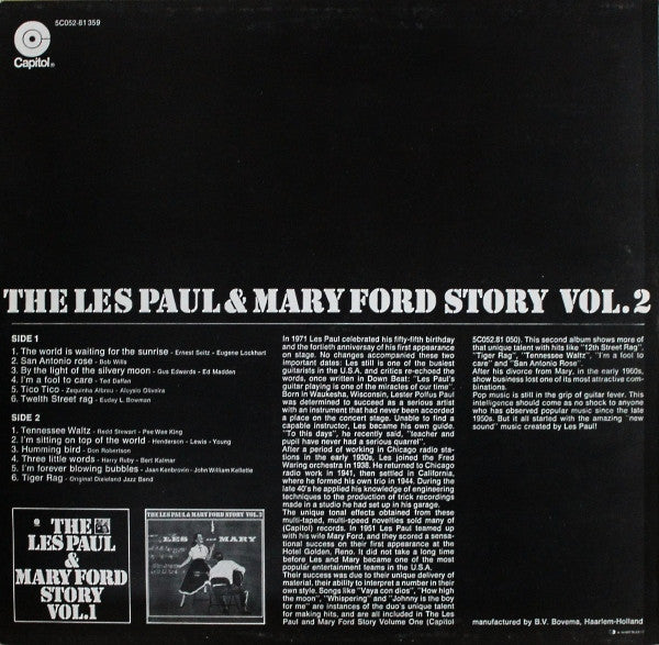 Les Paul & Mary Ford : The Les Paul & Mary Ford Story Vol. 2 (LP, Comp)
