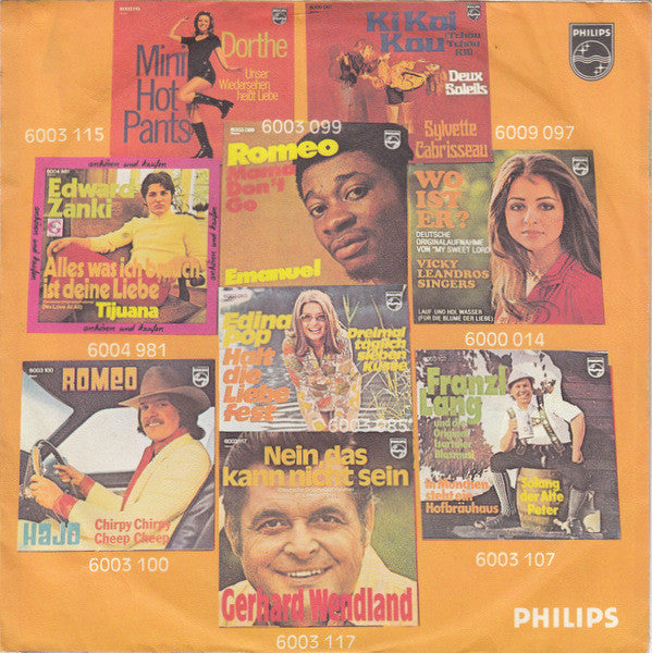 Blue Diamonds* : Schau Dir Das Mädchen An (7", Single)