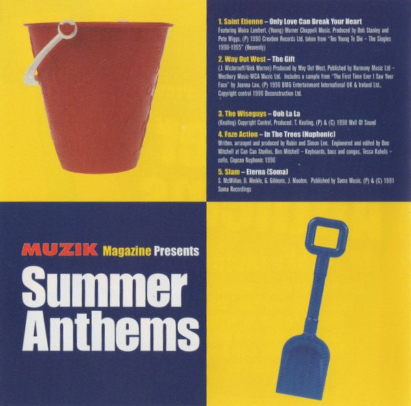 Various : Muzik Presents Summer Anthems (CD, Comp)