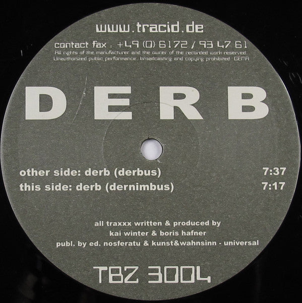 Derb : Derb (12")