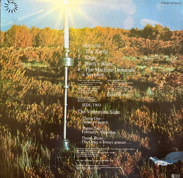 Colosseum : Valentyne Suite (LP, Album, RE)