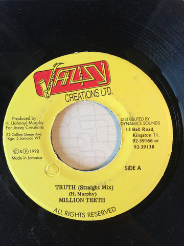 Million Teeth : Truth (7")