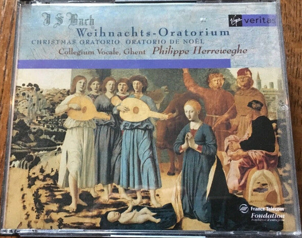 Johann Sebastian Bach, Collegium Vocale • Philippe Herreweghe : Weihnachts-Oratorium (2xCD, Album, RE)