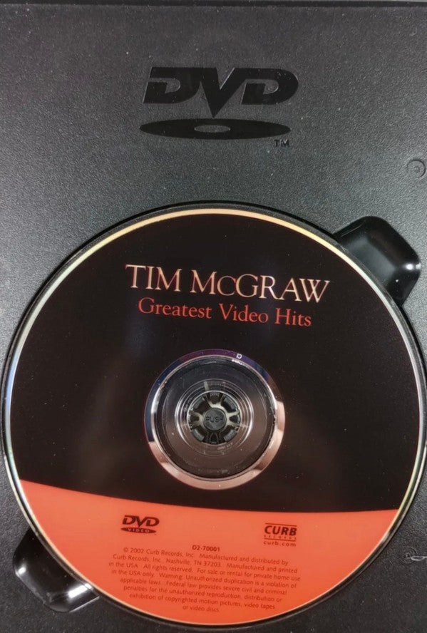 Tim McGraw : Greatest Video Hits (DVD-V, Comp)