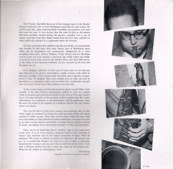 The Nick Travis Quintet : The Panic Is On (LP, Album, RE, gat)