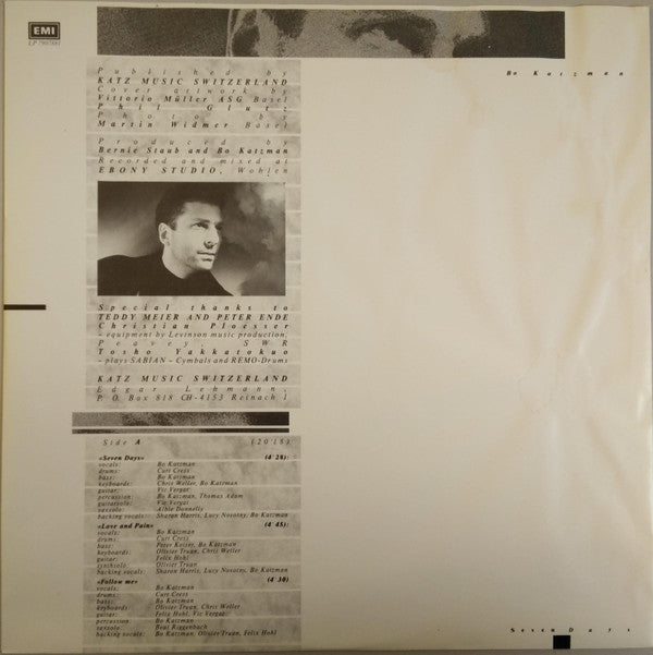 Bo Katzman : Seven Days (LP, Album)